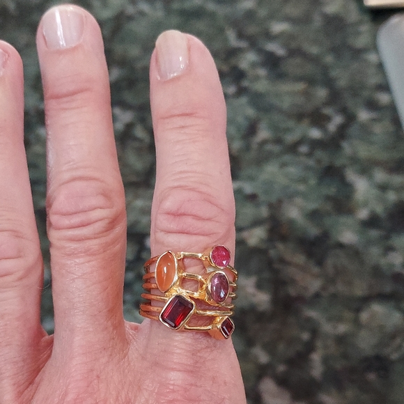 NIB Sundance Catalog "Chocolate Box" ring, size 8 - Picture 11 of 12